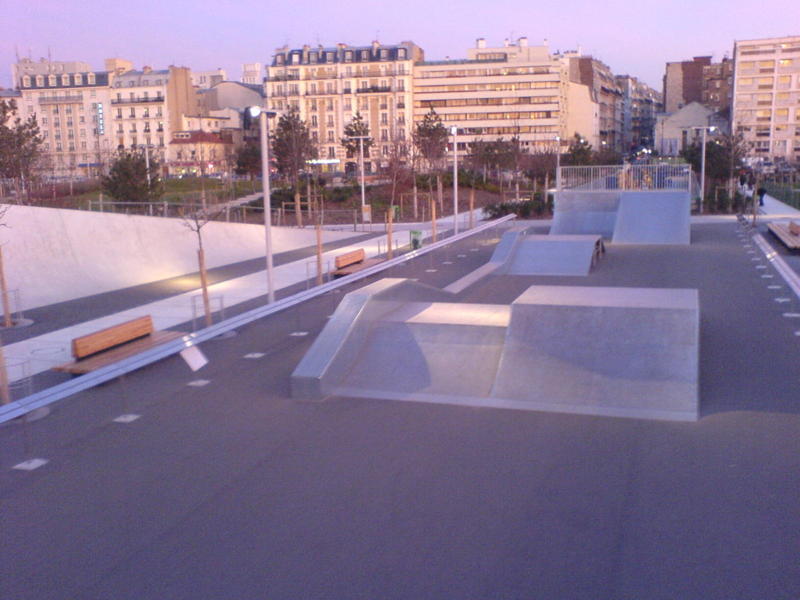 Skate Park Quartier des Batignolles2